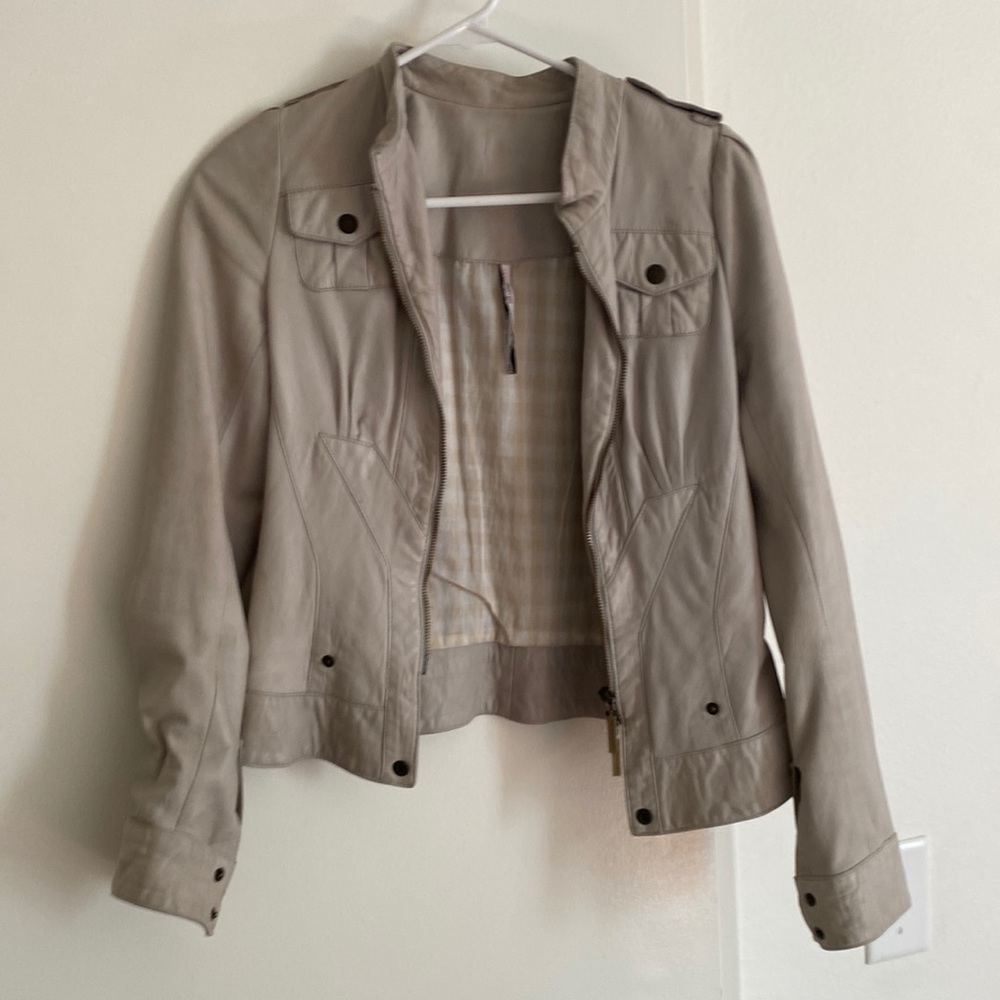 Italian leather jacket